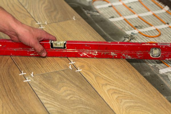 Heated Tile Floor Installation