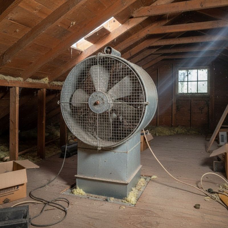 Attic Fan Replacement in Orem, UT
