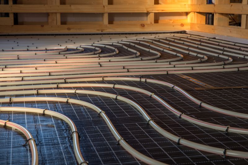 Completed Underfloor Radiant Heating